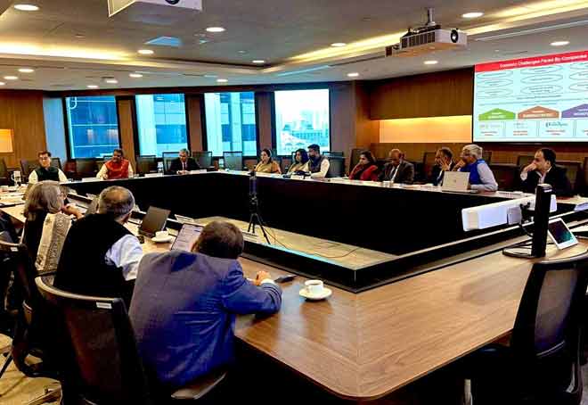 Education Minister Pradhan visits Singapore to explore collaboration opportunities in education & skill development