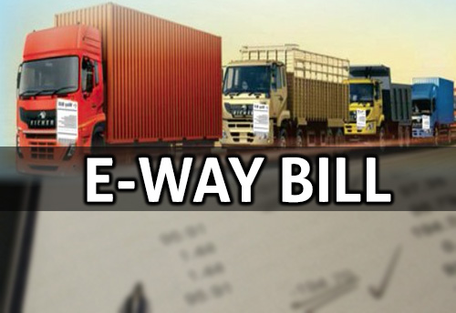 Intra-State e-way bill will be mandatory from June 3 across the country