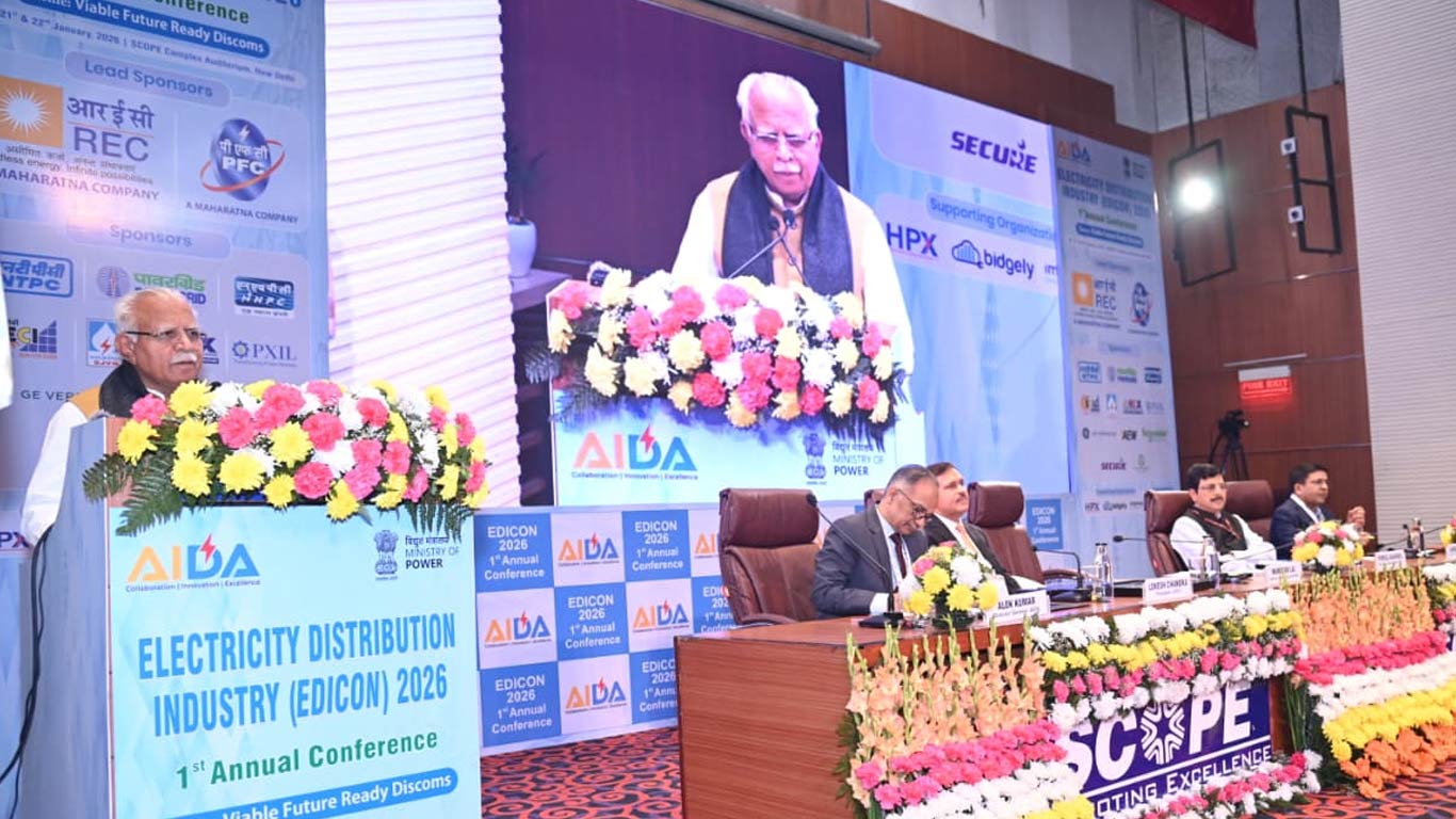 Power Minister Highlights Importance Of Financially Strong DISCOMs At EDICON 2026