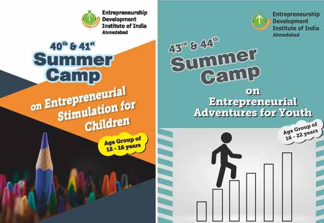 EDII announces camps on 'Entrepreneurial Stimulation for Children' for 2023