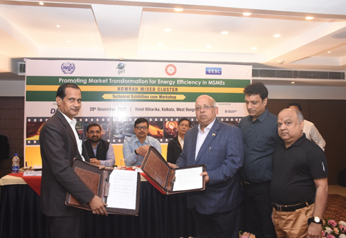Ministry with EESL to install 35 Energy-efficient Technologies in MSMEs
