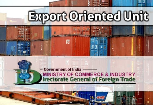 Exemption from IGST and Compensation Cess under EOU Scheme extended till October 1, 2018