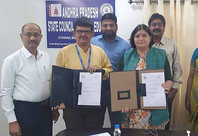 Electronics skill council inks MoU with APSCHE to impart training in IT, Electronics