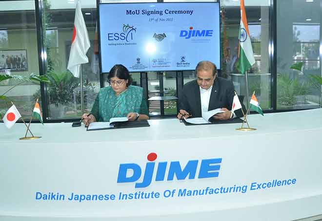 Japanese manufacturer Daikin partners ESSCI to provide skill training