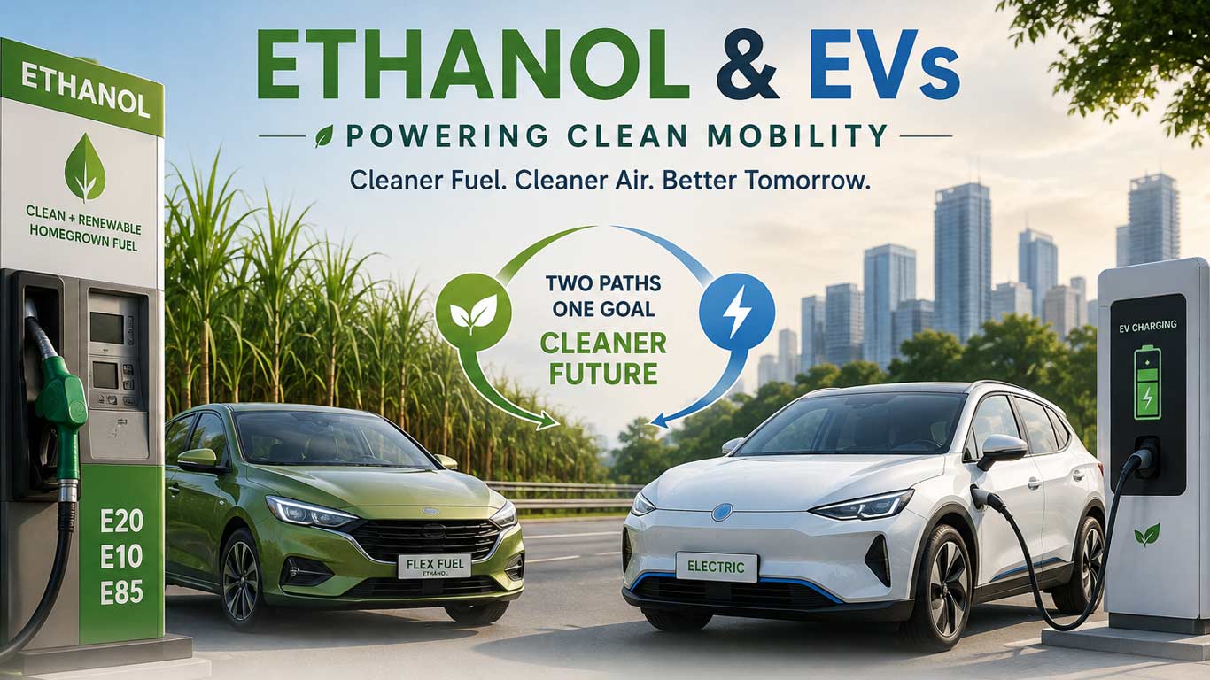Ethanol And EVs Should Complement, Not Compete, In India’s Clean Mobility Shift: IFGE