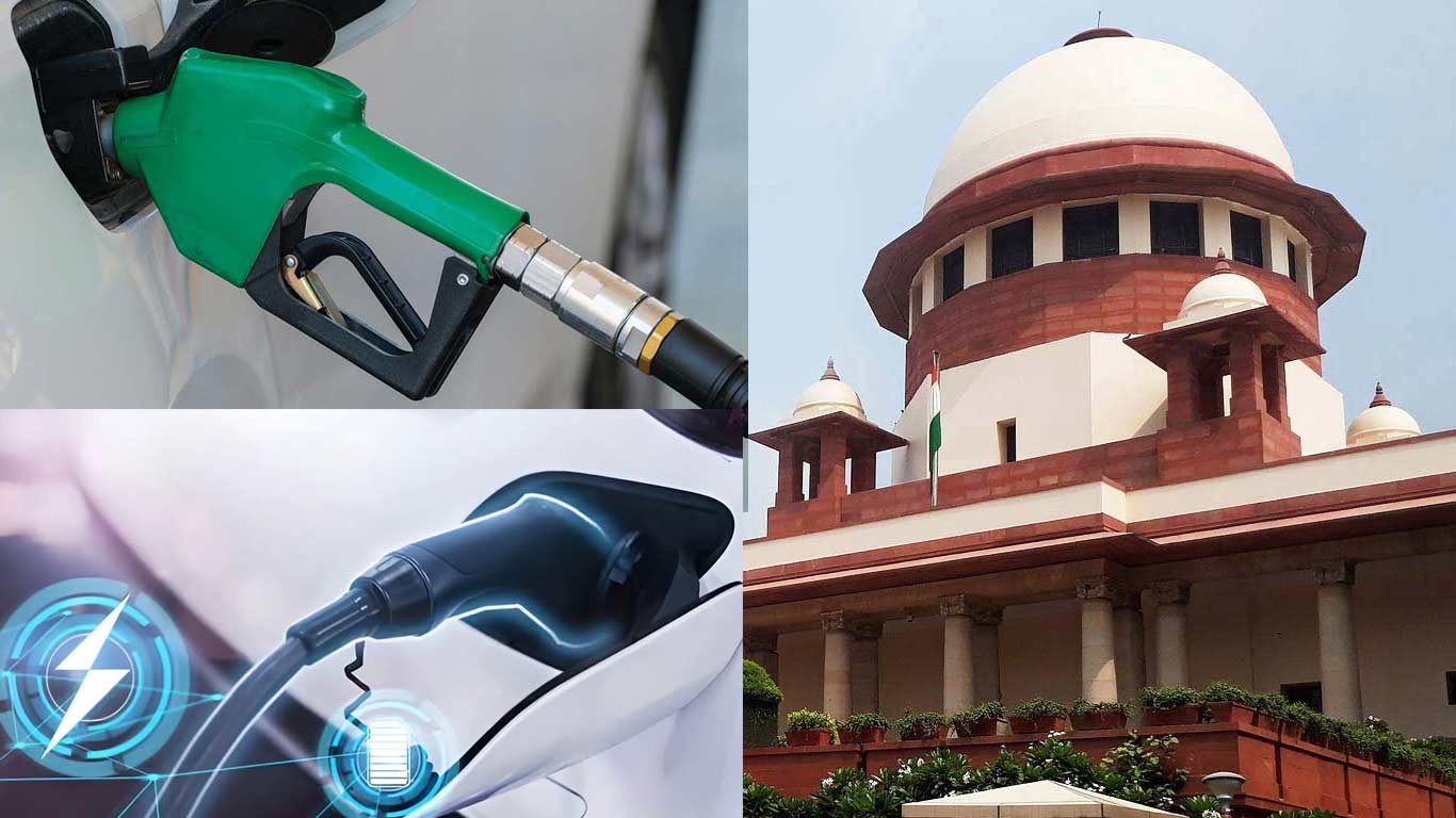 Supreme Court Urges Centre To Consider Ban On High-End Petrol, Diesel Vehicles To Speed Up EV Transition