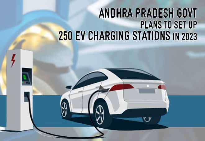 Andhra Pradesh govt plans to set up 250 EV charging stations in 2023