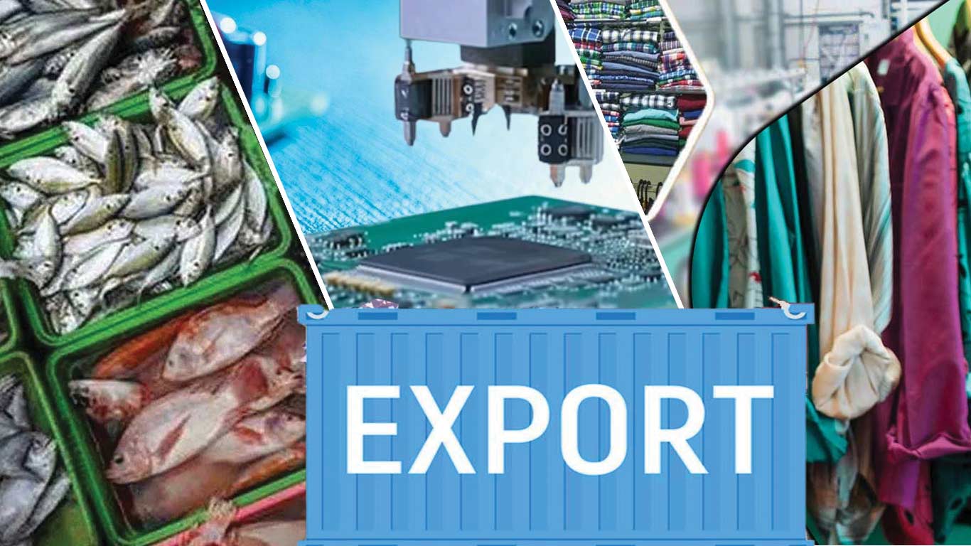 Electronics, Garment & Marine Leading Exports Growth in Q1 FY26