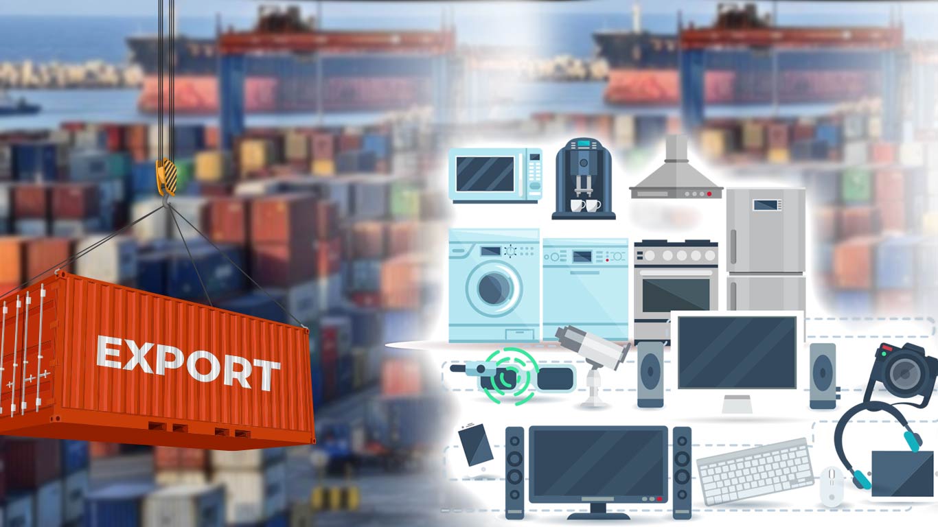 Exports Of Electronic Goods To Help Offset Slide In Growth Rate Of Trade