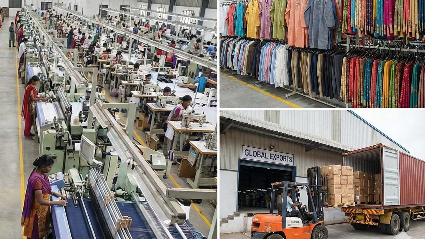 India’s Textiles & Apparel Exports Rise 9.4% To USD 2,855.8 Million In November