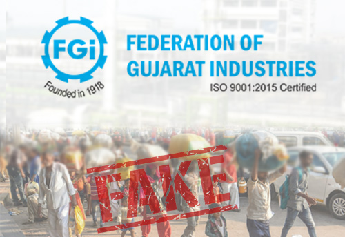 FGI rubbishes reports claiming migrant workers leaving Gujarat after hate attacks