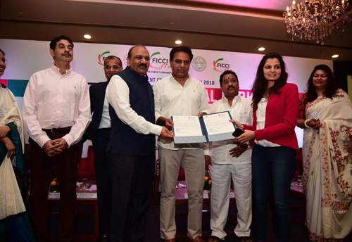 FLO, TSIIC presents land allotment letters to 18 women entrepreneurs
