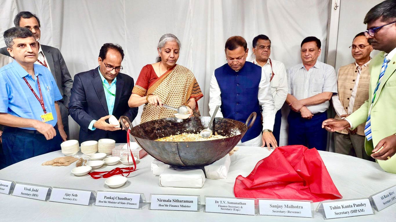 Finance Minister Sitharaman Kickstarts Budget Preparations With 'Halwa' Ceremony