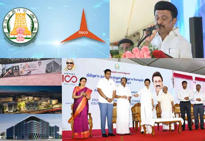 CM MK Stalin lays foundation stone of Fintech City in Chennai
