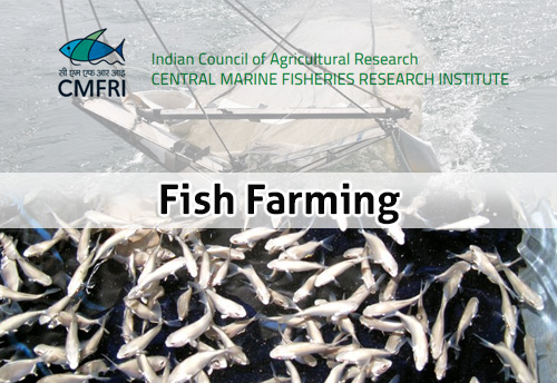 Maharashtra Govt asks CMFRI's tech support for setting up large scale fish farming ventures
