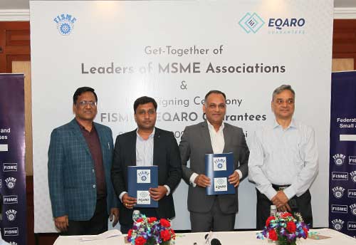 FISME, EQARO partner to create collateral free digital lending platform for MSMEs