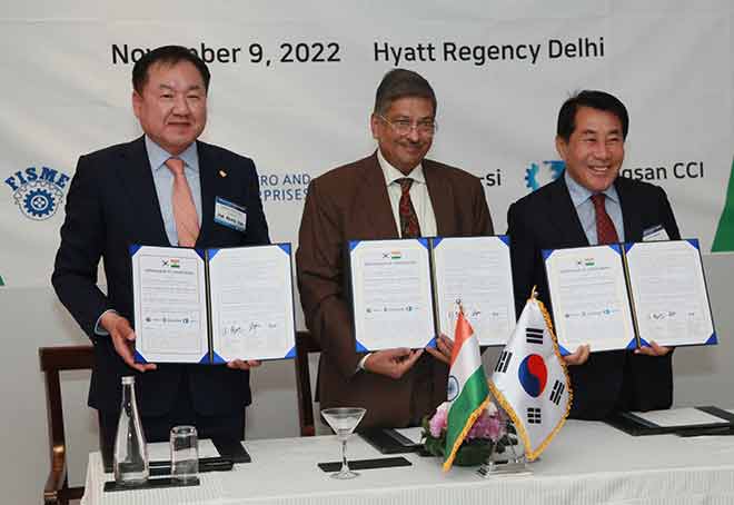 FISME extends support to South Korean entrepreneurs through pact with YCCI