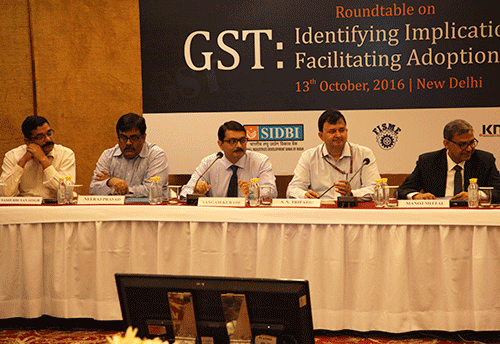 FISME-SIDBI organizes roundtable meet on 'GST: Identifying implications and facilitating adoption by MSMEs'