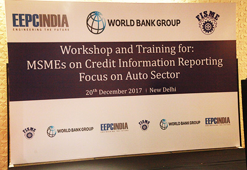 FISME-World Bank holds training program on Credit information reporting for MSMEs