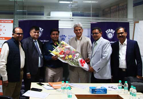 Gujarat based entrepreneur Prashant Patel elected President of FISME