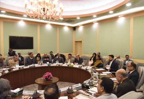 FM holds '5th Pre-Budget Consultation' meet with representatives of various Trade Unions & Labour Organisations
