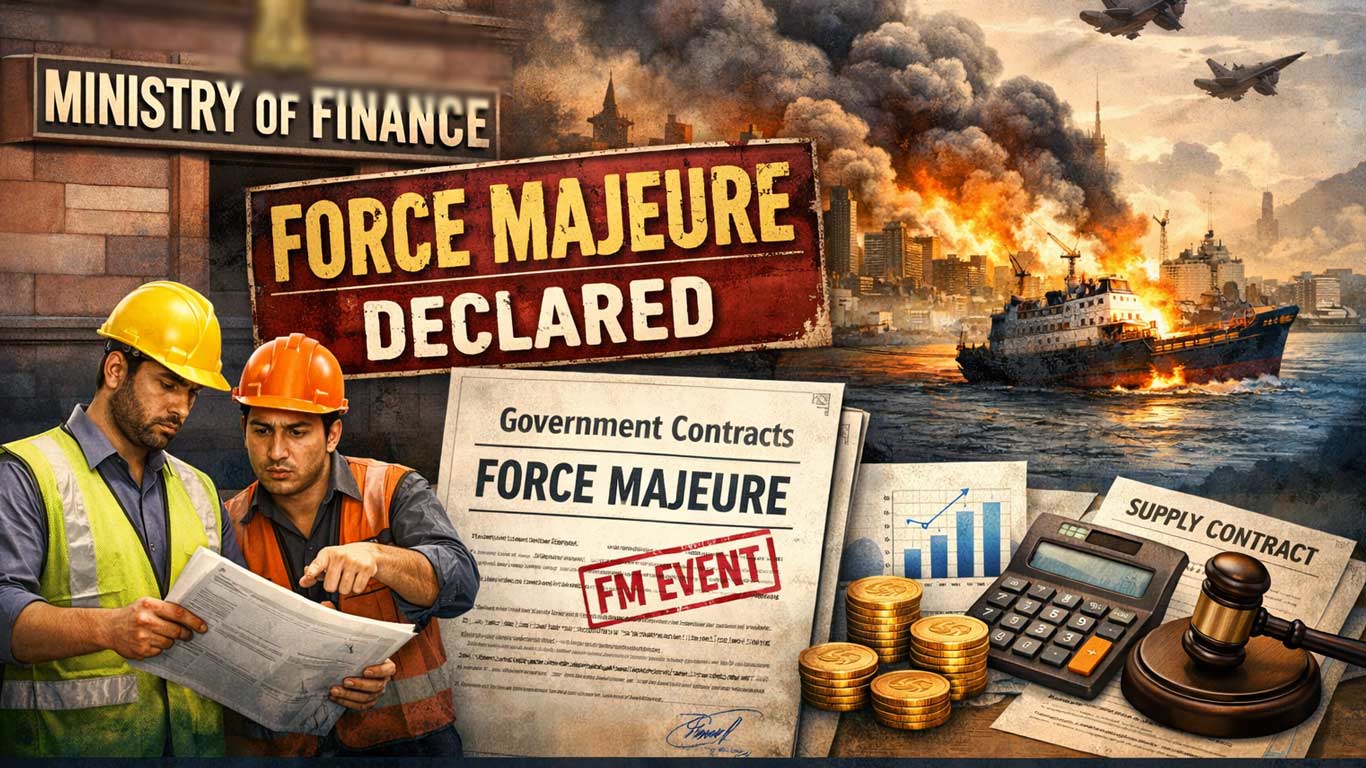Finance Ministry Invokes Force Majeure Relief For Contracts Hit By West Asia Conflict 