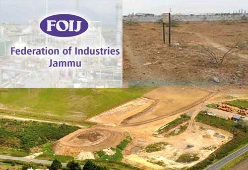 FOIJ demands land development before collection of land premium on allotted industrial units in J&K