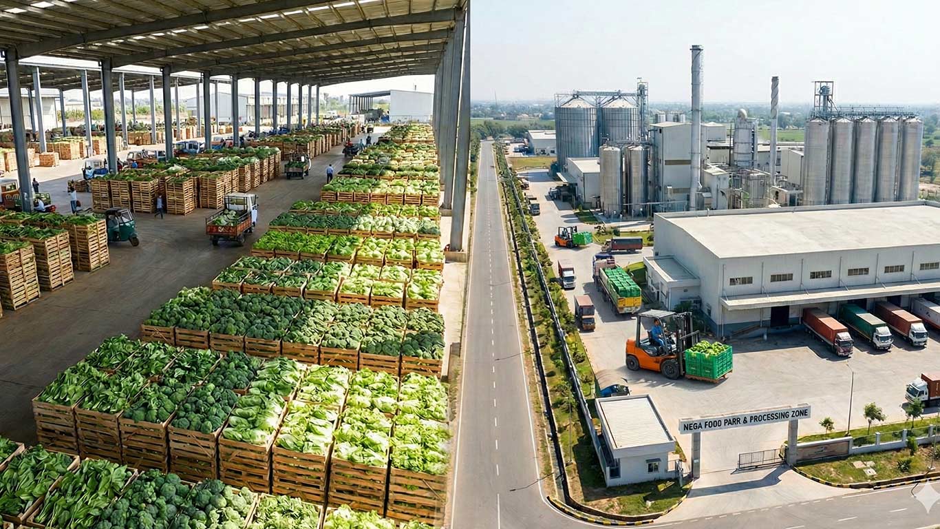 Govt Reports Progress On Mega Food Parks, 25 Operational Nationwide