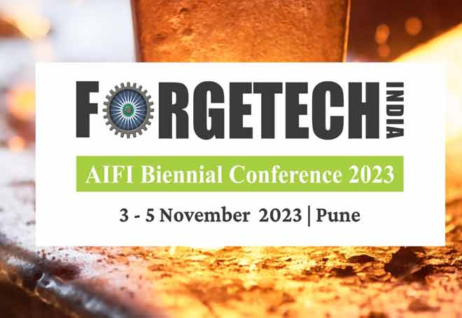 ForgeTech India to be held from Nov 3-5 in Pune