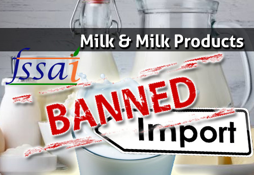 Ban on import of milk & milk products from China may be extended until the capacity of all laboratories at ports are upgraded for testing melamine: FSSAI
