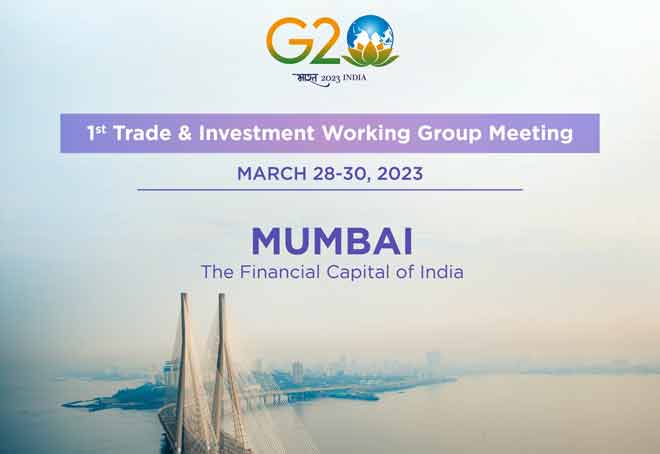 G-20 Trade and Investment Working Group holding conference on ‘Trade and Financial Cooperation’ in Mumbai