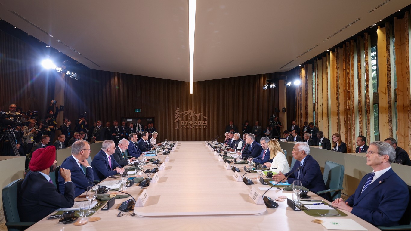 PM Modi Highlights Green Energy, AI Governance & Global South Priorities At G7 Summit