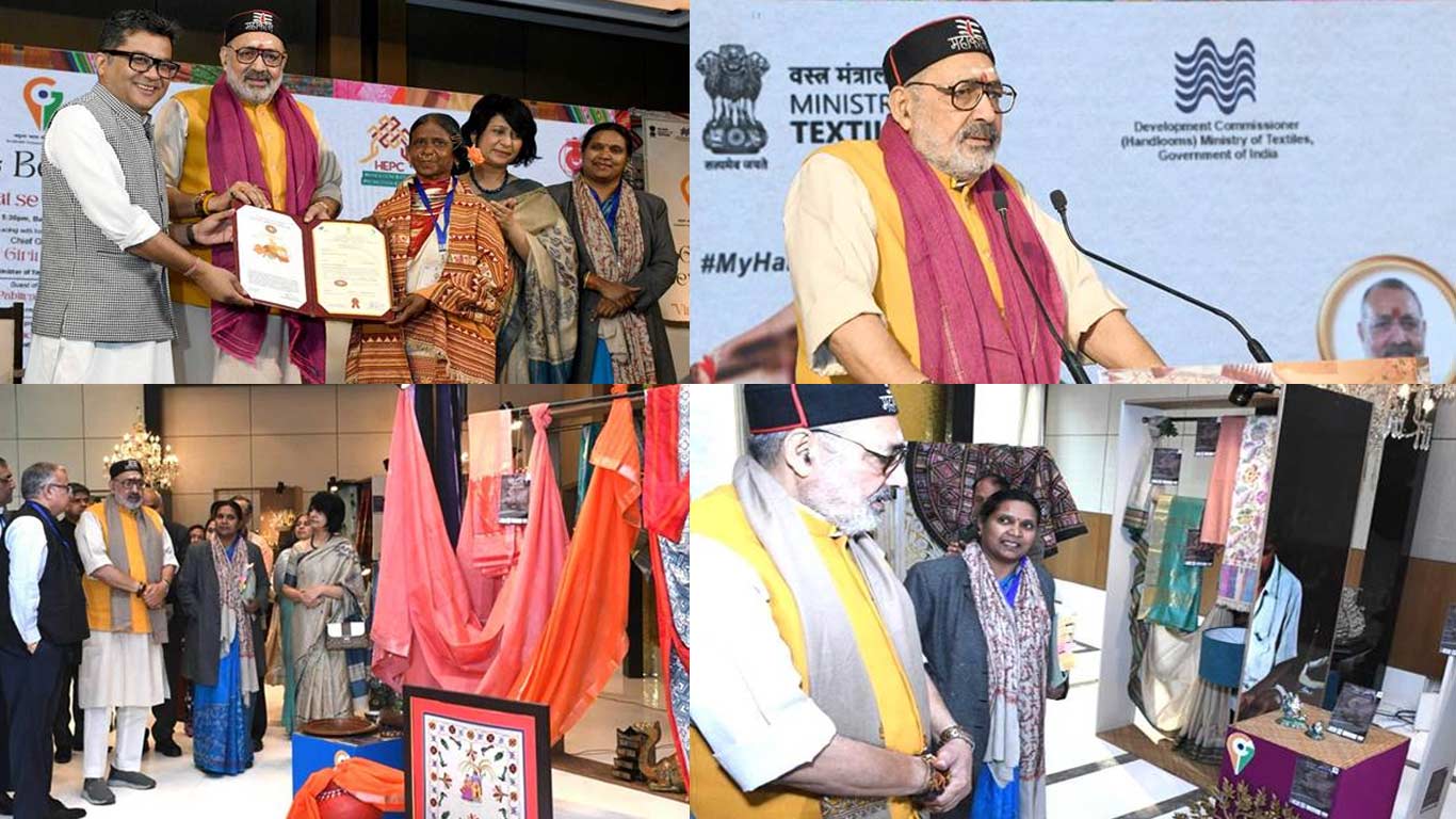 Handloom And Handicraft GI Products Take Centre Stage At New Delhi Summit