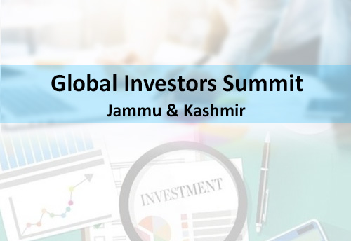 J&K to host 3-day Global Investors Summit