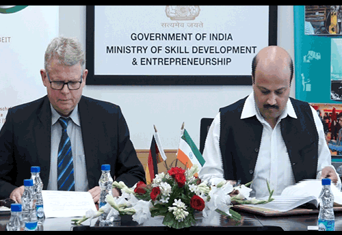 MSDE-GIZ to start a 3-year bilateral programme on vocational education & skill development