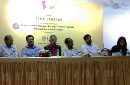 Large number of local jewellers attended MSME awareness seminar in Mumbai