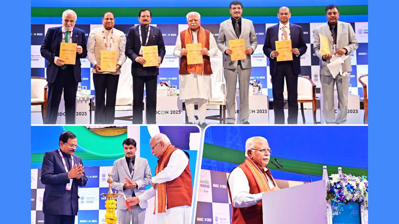 Union Power Minister Manohar Lal Inaugurates GRIDCON 2025 In New Delhi