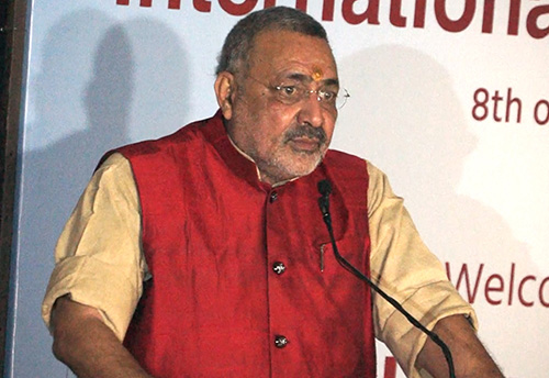 Women integral to country's prosperity : MSME Min Giriraj Singh (Watch Video)