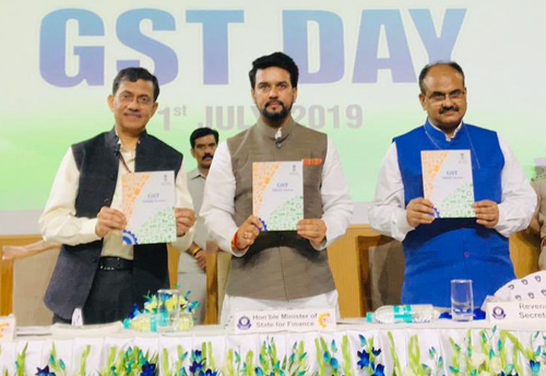 MOS for Fin releases book on ‘GST for MSME’; wants to make India's GST the best one in the World