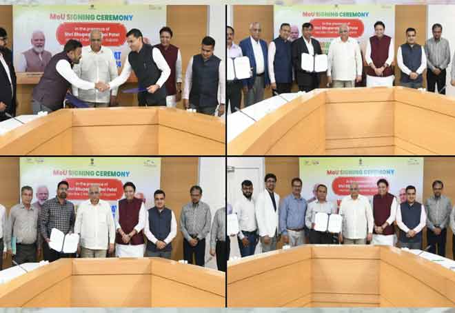 Gujarat Govt Inks Four MoUs For Investment Worth Rs 1,113 Cr in Multiple Sectors