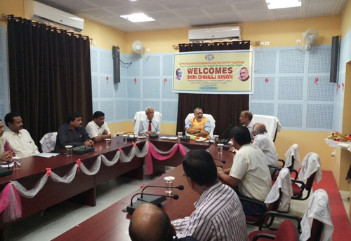 MSME Minister Giriraj Singh visits MSME units in Sikkim; suggests agri-cluster