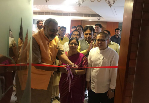 MSME Minister Giriraj Singh inaugurates Livelihood Business Incubation Centre at Bapu Nature Cure