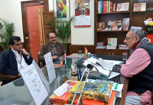 MSME Minister - NITI Aayog holds discussion over rural employment