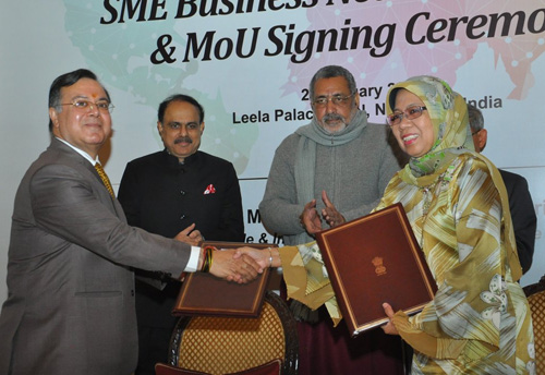 MSME Ministry inks pact with SME Corp of Malaysia, cooperation in SME sector on the agenda