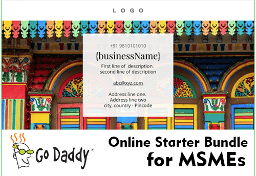 GoDaddy launches ‘Online Starter Bundle’ for MSMEs