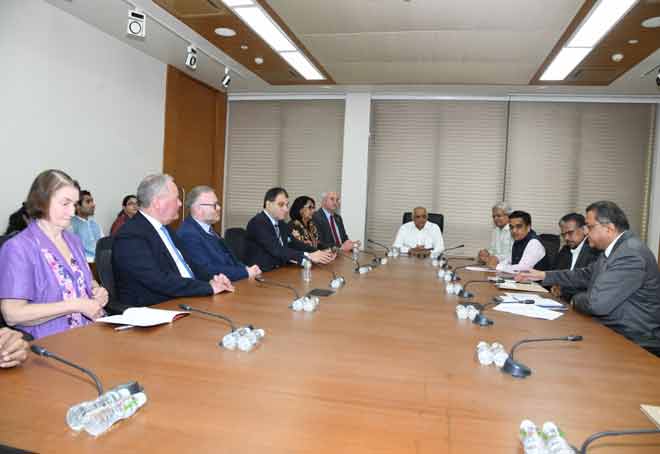 British parliamentary group meets Gujarat CM to explore trade collaborations