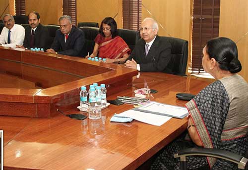 Guj CM interacts with Indian envoys on improving economic and trade relations