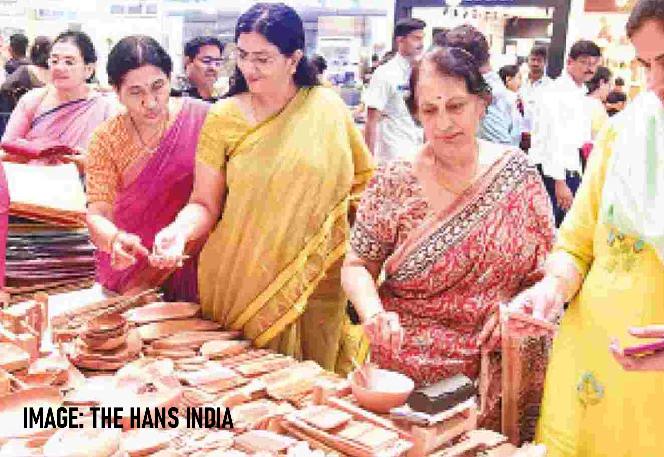 Handloom Bazaar Underway In Vijayawada Till Oct 2