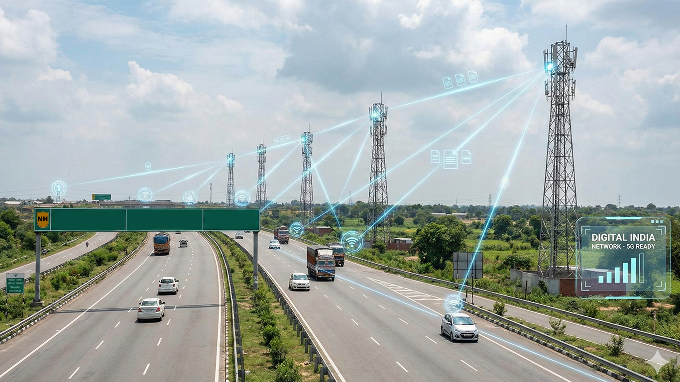 NHAI Pushes For Improved Telecom Coverage To Build Digitally Enabled Highways