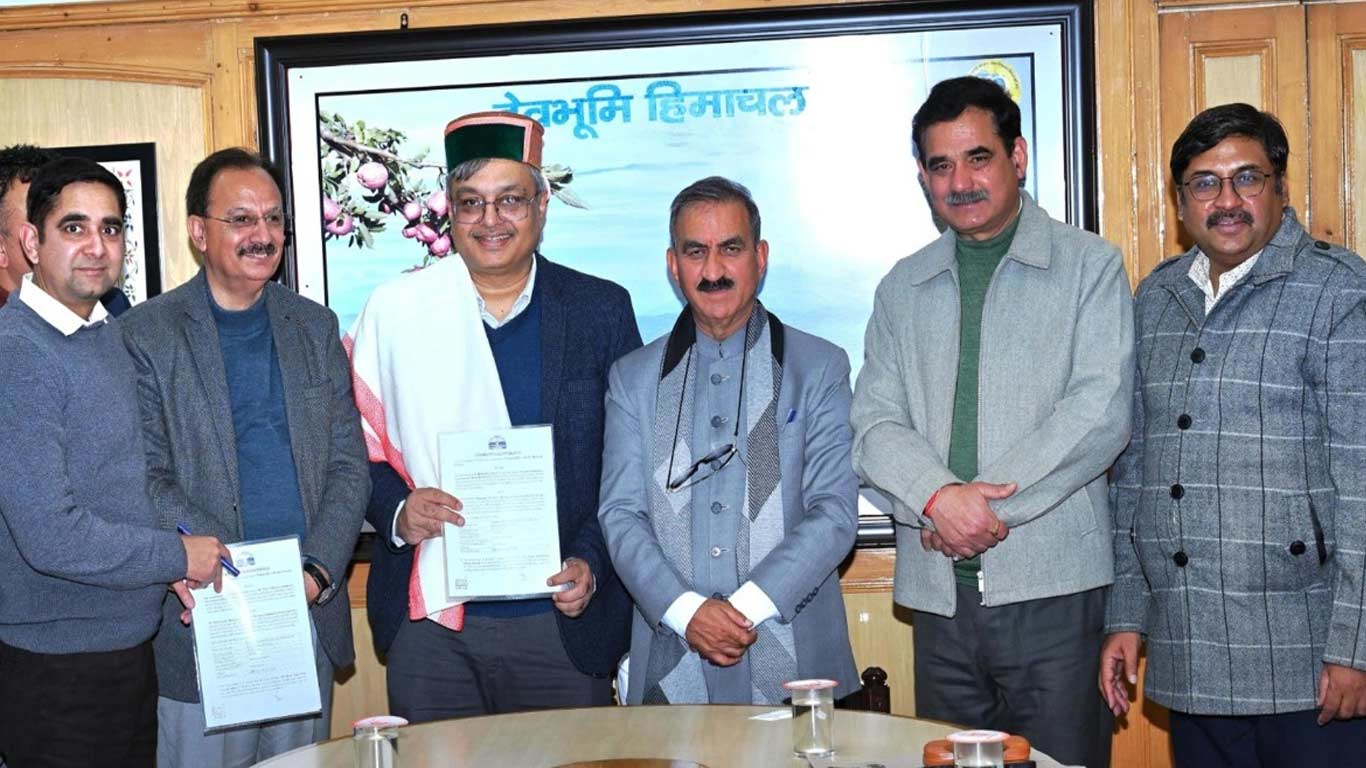 Himachal Pradesh Signs Rs 1,400-Crore Deal for API, Green Hydrogen & Ethanol Plant